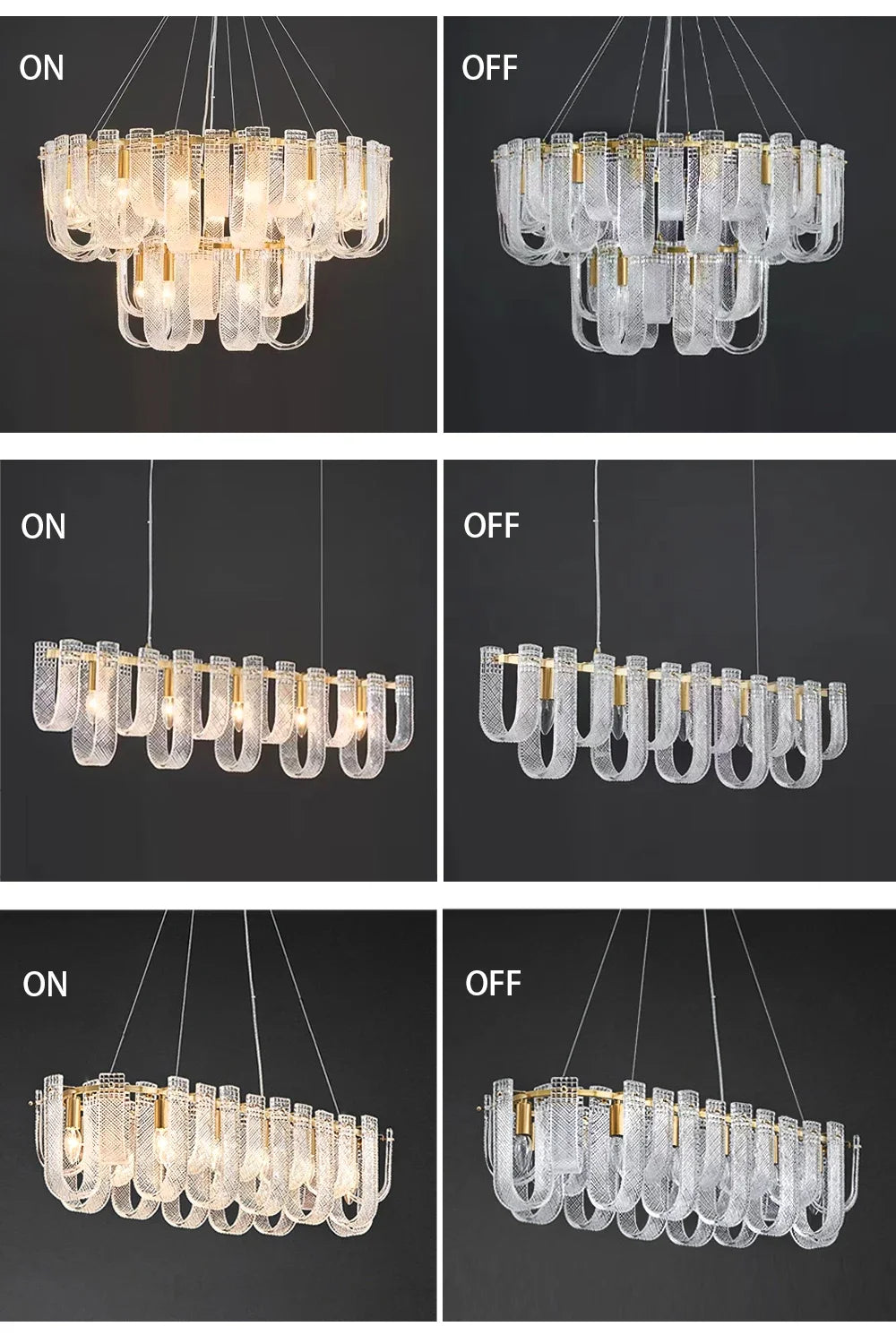 Modern LED Copper Living Room Ceiling Chandelier Lighting Luxury Lustres Restaurant Hanging Lamp Indoor Led Light Lustre Fixture