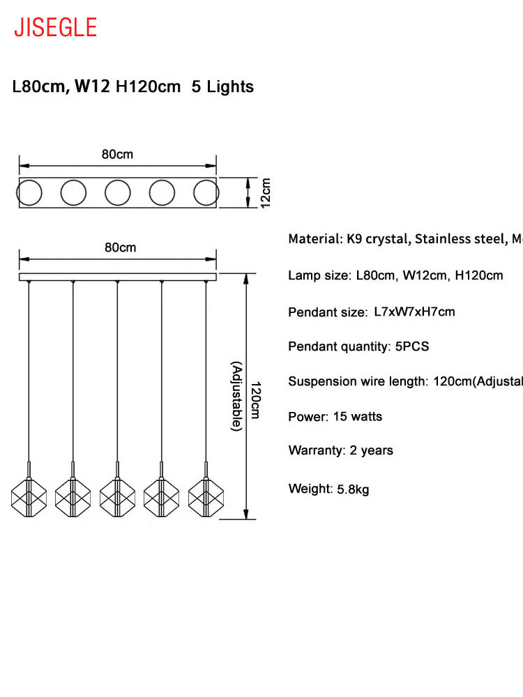 Compound staircase simple chandelier villa living room dining room hall mall picket floor customized